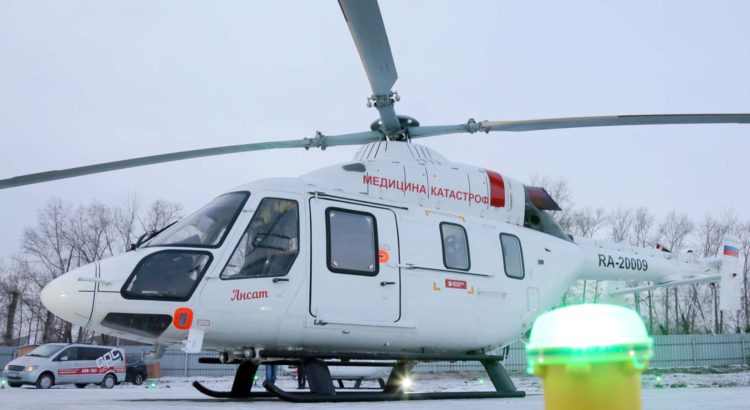 Вертолет Ансат компании Русские Вертолетные Системы