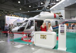 Вертолет "Ансат" компании АО "Русские Вертолетные Системы"