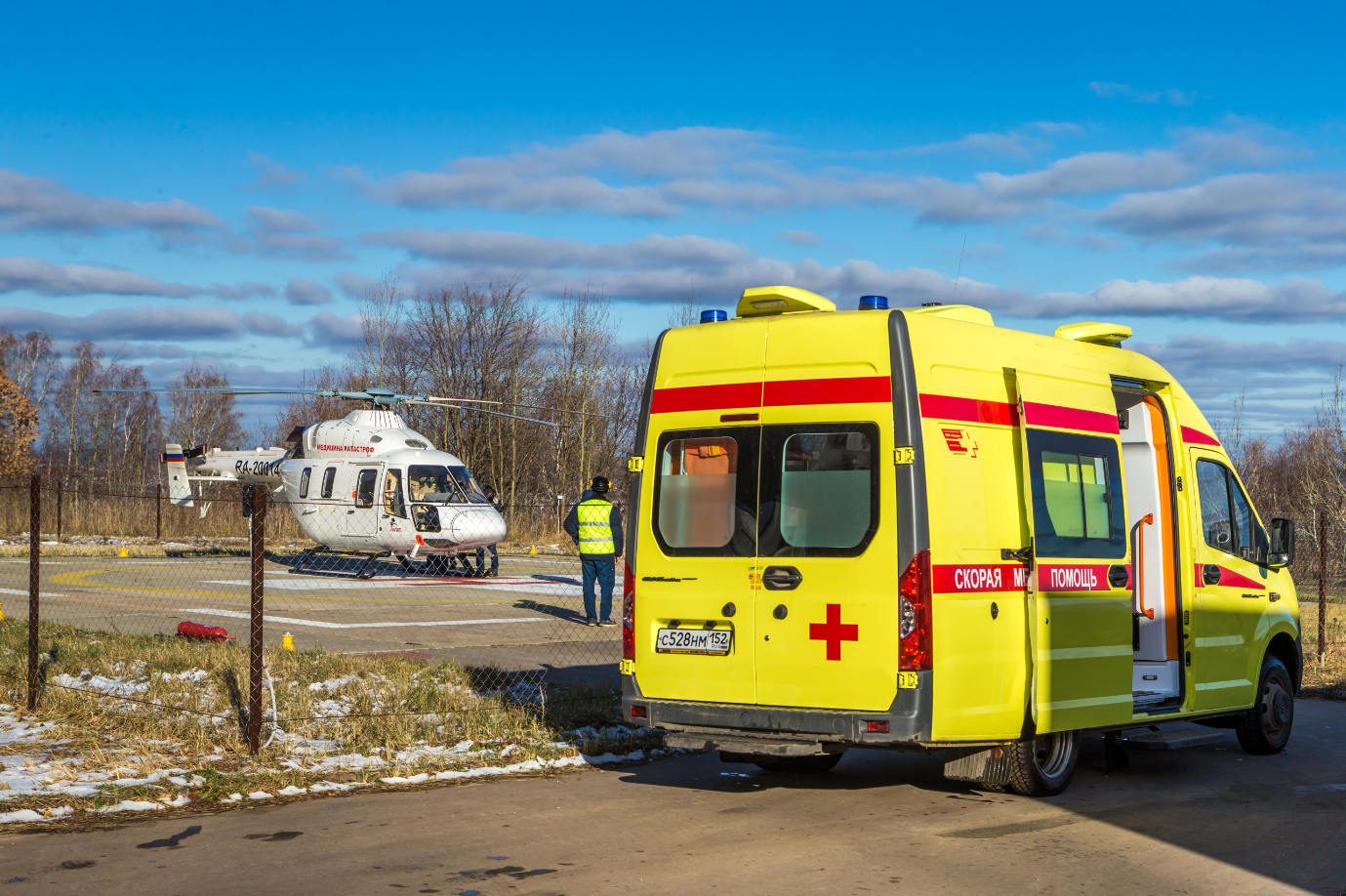 5 пациентов за день эвакуировала санитарная авиация в Московской области -  Helimed