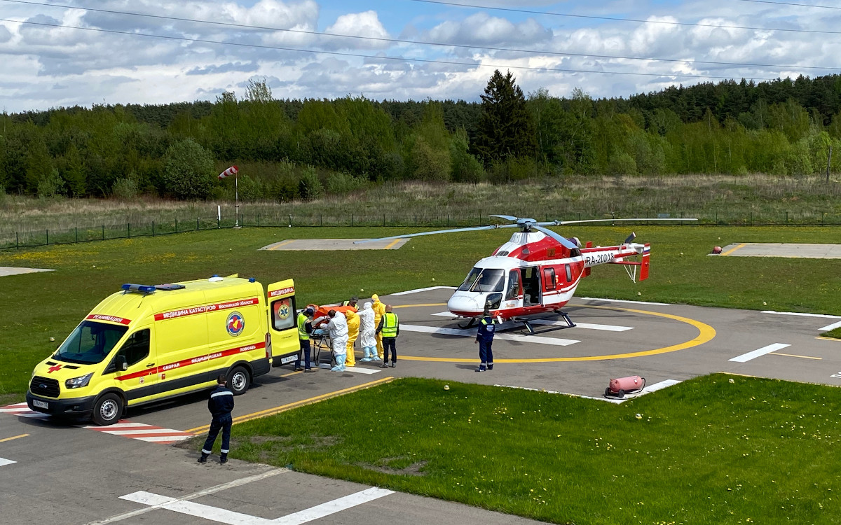 Санитарная авиация Калужской области набирает высоту - Helimed